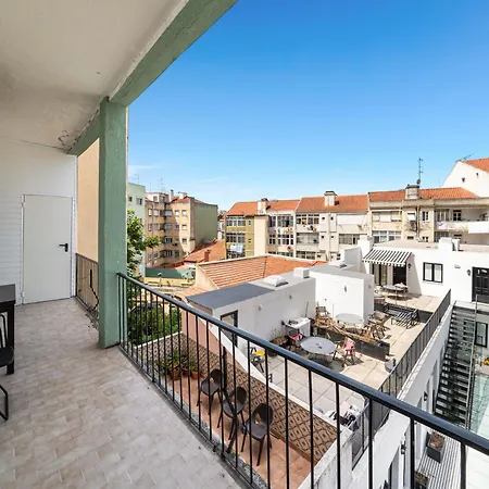 Δωμάτια σε οικογενειακή κατοικία Alameda Hub 7 - Between Alameda And Arroios Metro Stations Lisboa