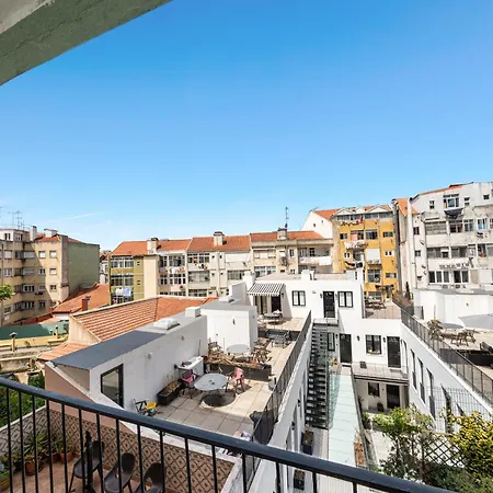 Kwatera prywatna Alameda Hub 7 - Between Alameda And Arroios Metro Stations *